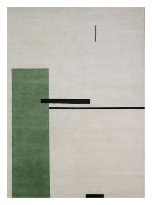 Uldtæppe - 270 x 180 cm - lysegrå