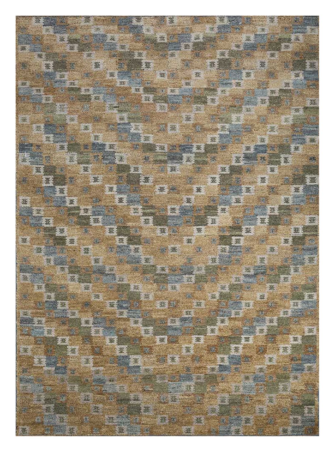 Uldtæppe - 270 x 180 cm - orange