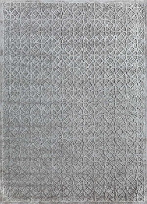 Uldtæppe - 240 x 150 cm - lysegrå