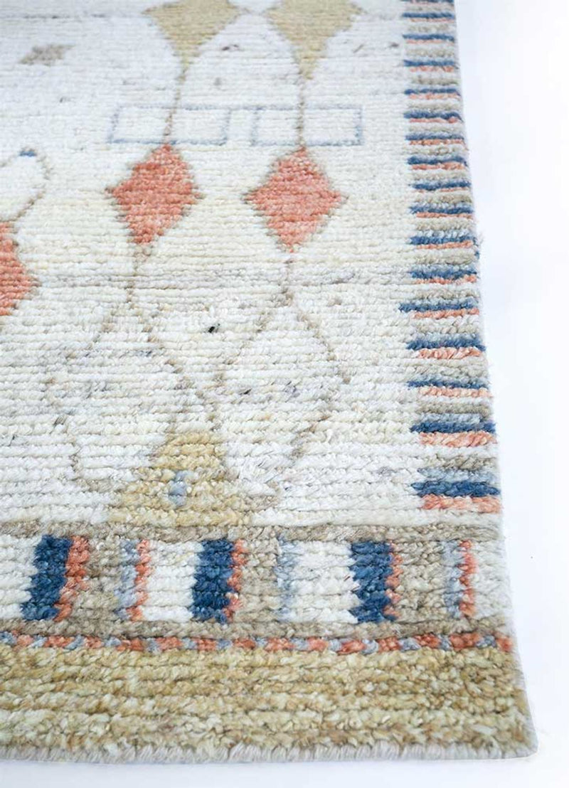 Uldtæppe - 240 x 150 cm - flerfarvet