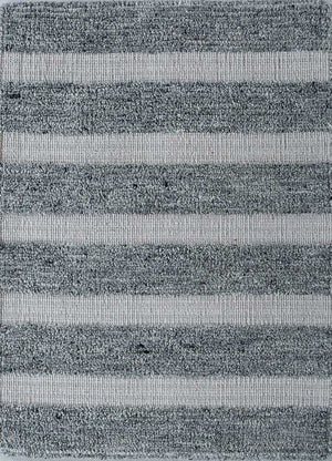 Uldtæppe - 90 x 60 cm - benzinblå
