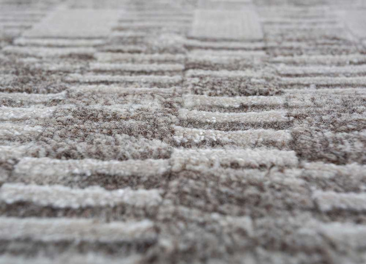 Uldtæppe - 300 x 240 cm - taupe