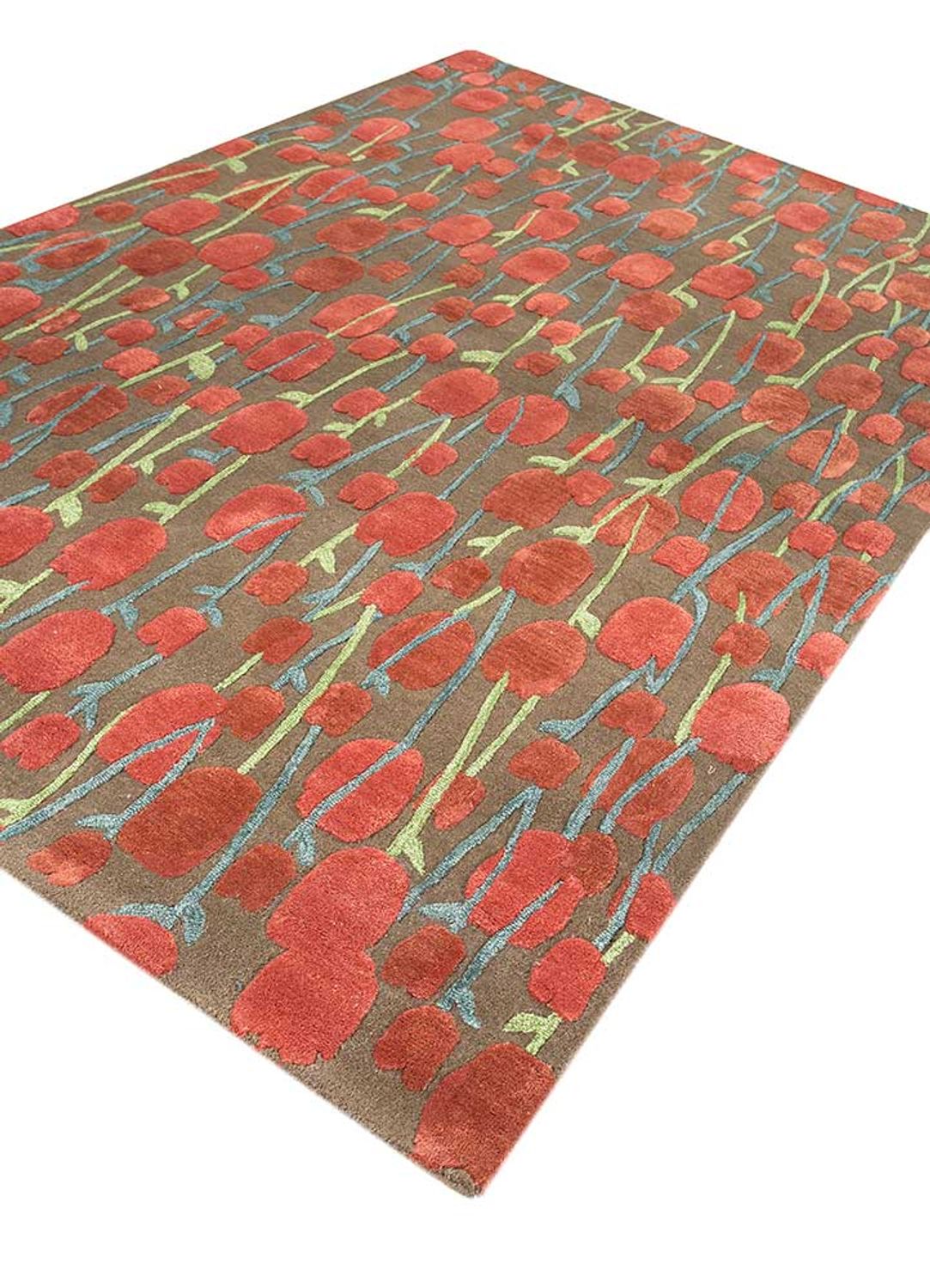 Uldtæppe - 270 x 180 cm - beige