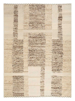 Uldtæppe - 270 x 180 cm - lys beige