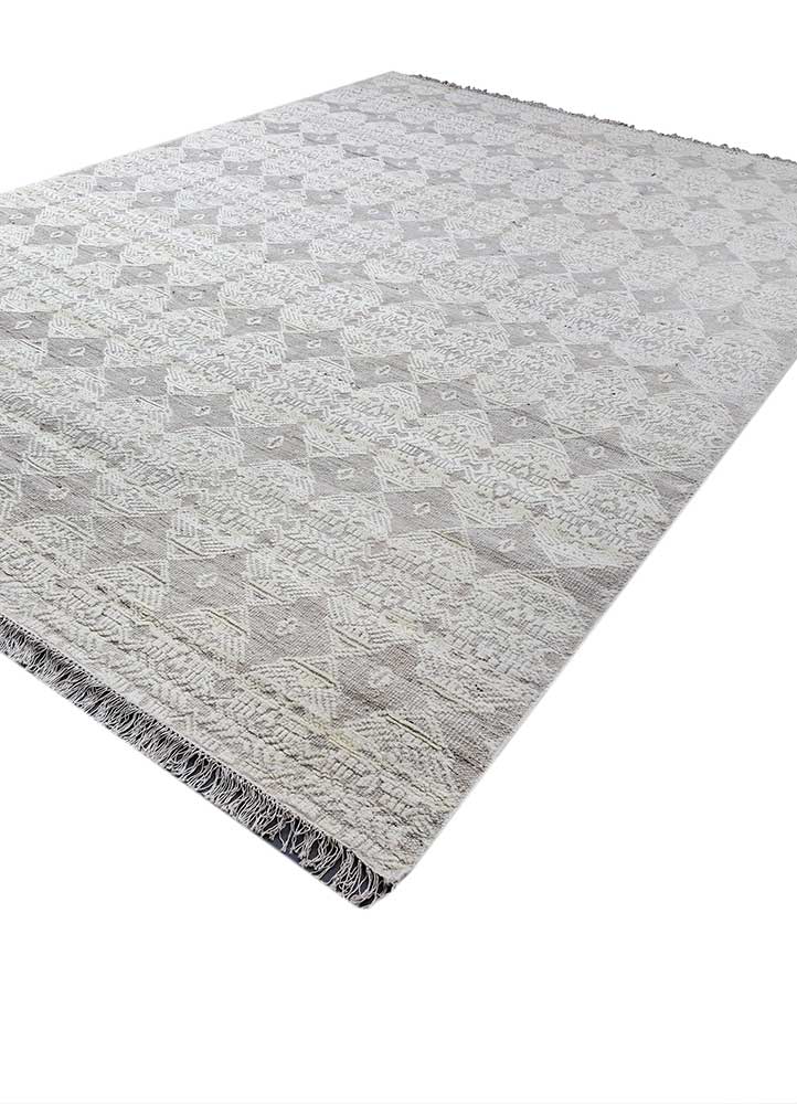 Uldtæppe - 420 x 300 cm - creme