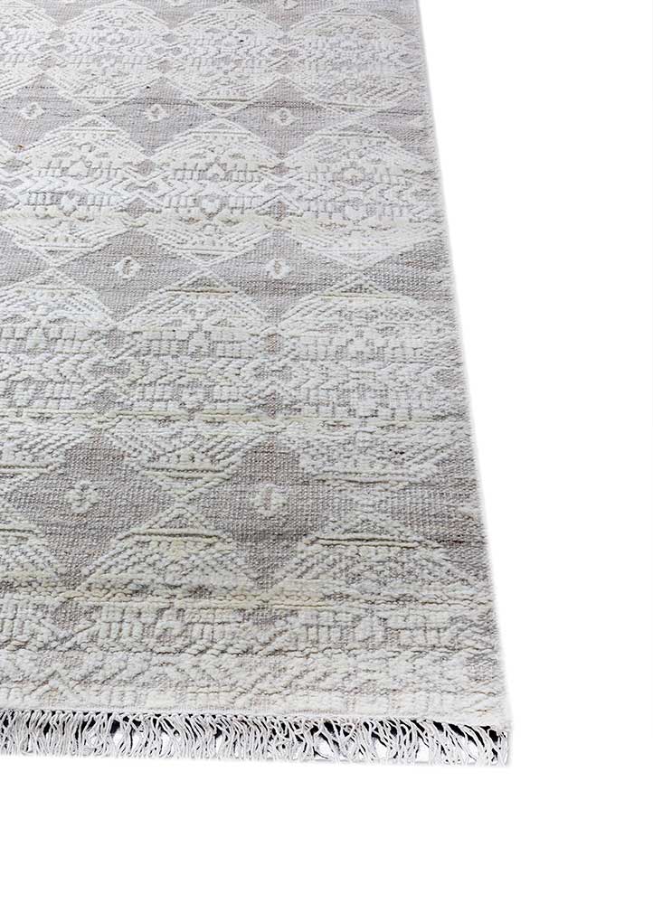 Uldtæppe - 420 x 300 cm - creme