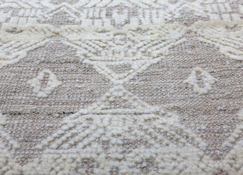 Uldtæppe - 420 x 300 cm - creme