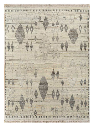 Uldtæppe - 300 x 240 cm - lys beige