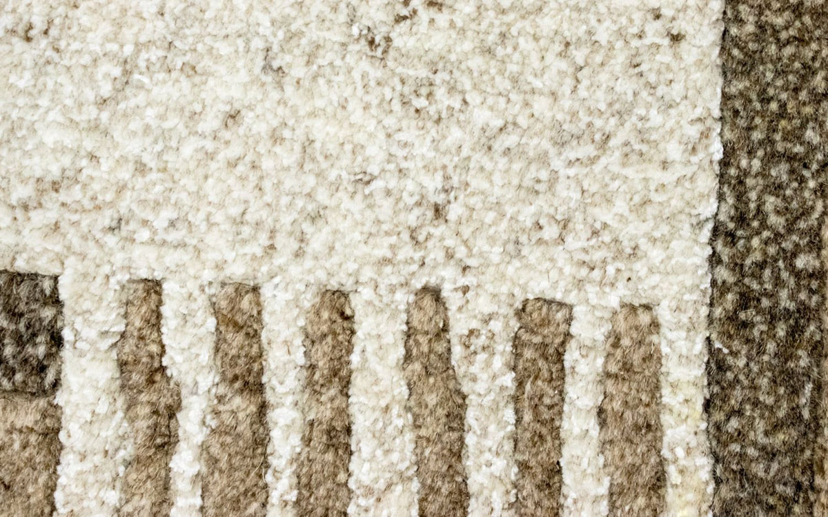 Nepal Tæppe - 178 x 120 cm - beige