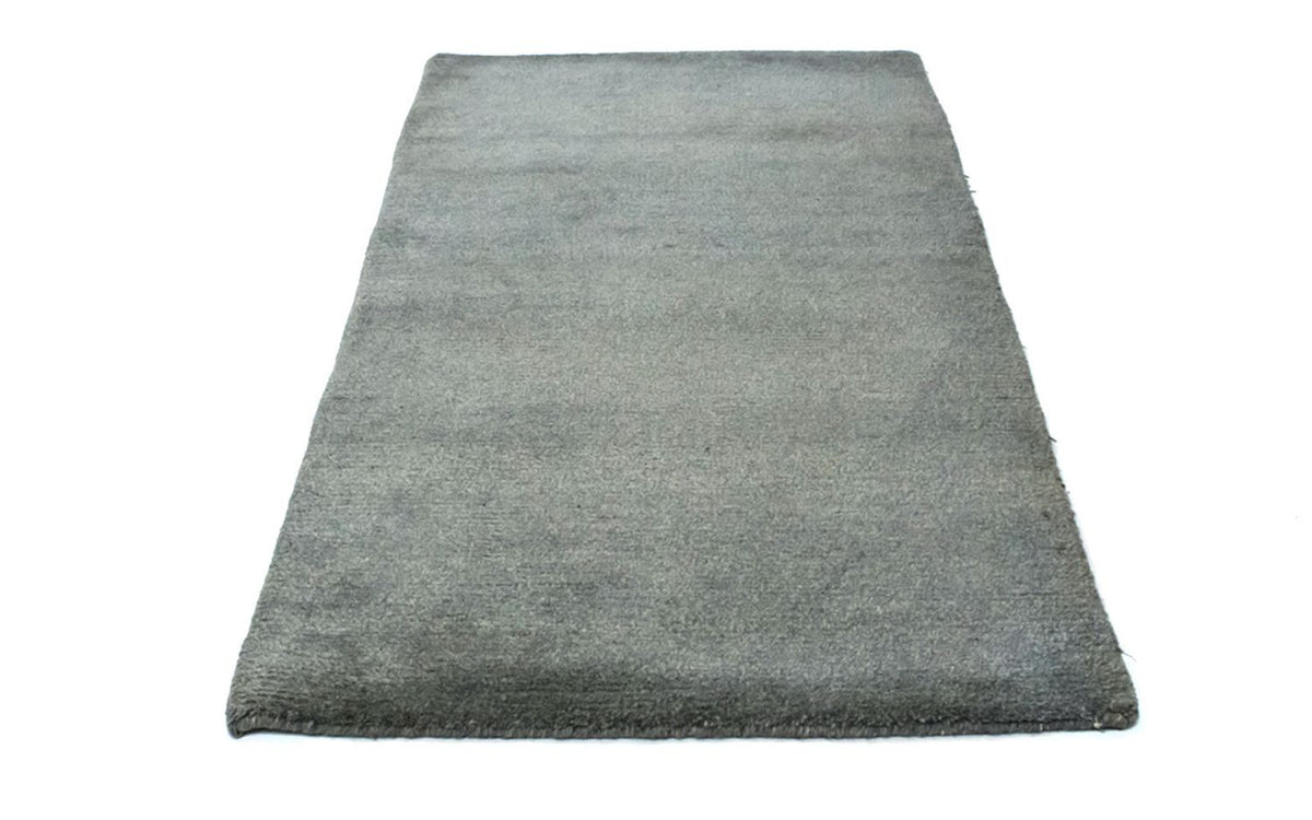 Nepal Tæppe - 157 x 91 cm - sølv