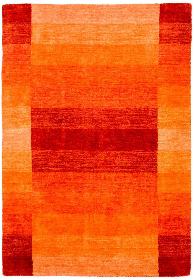 Uldtæppe - 184 x 133 cm - farvet