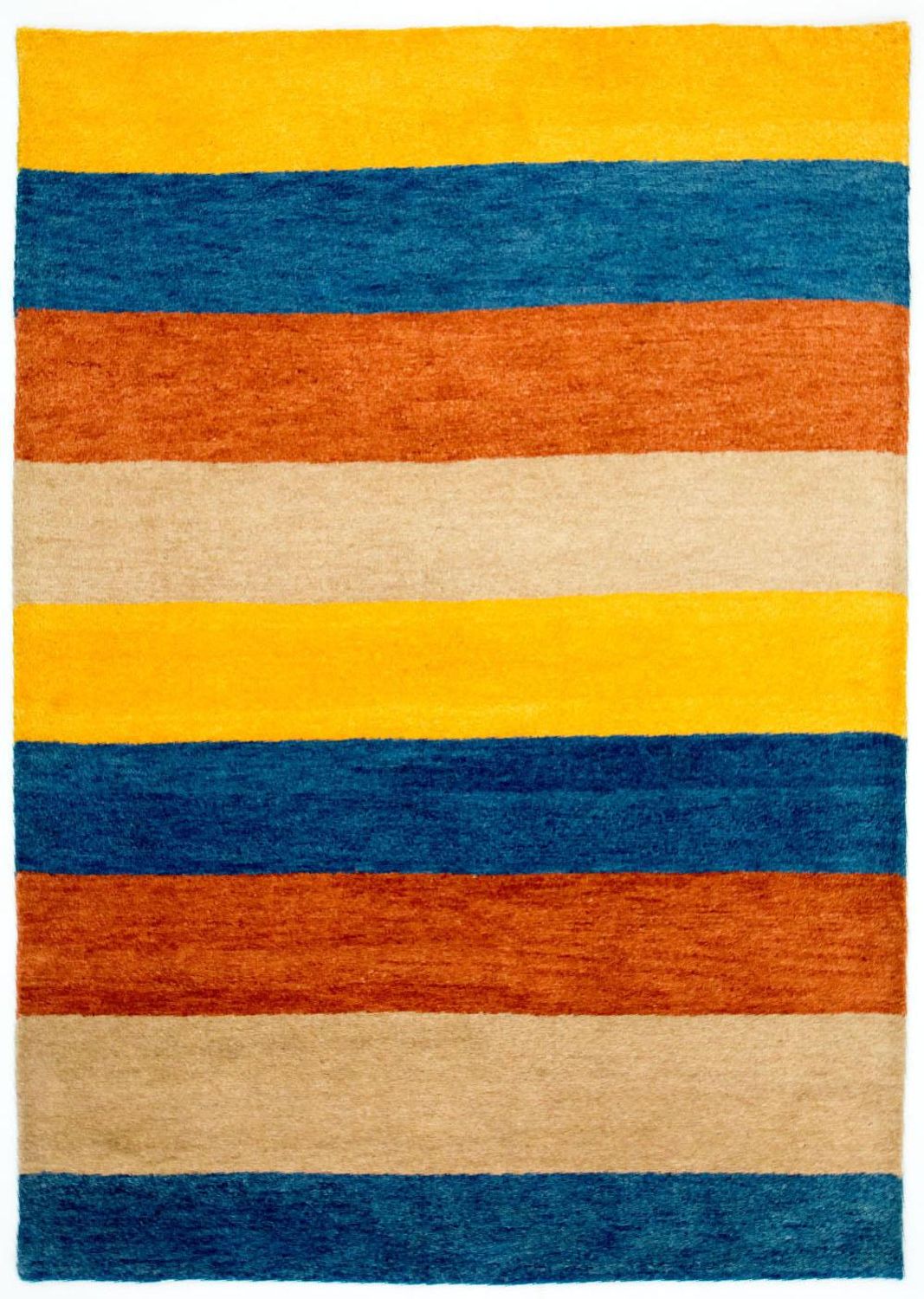 Gabbeh-tæppe - Indus - 194 x 137 cm - farvet