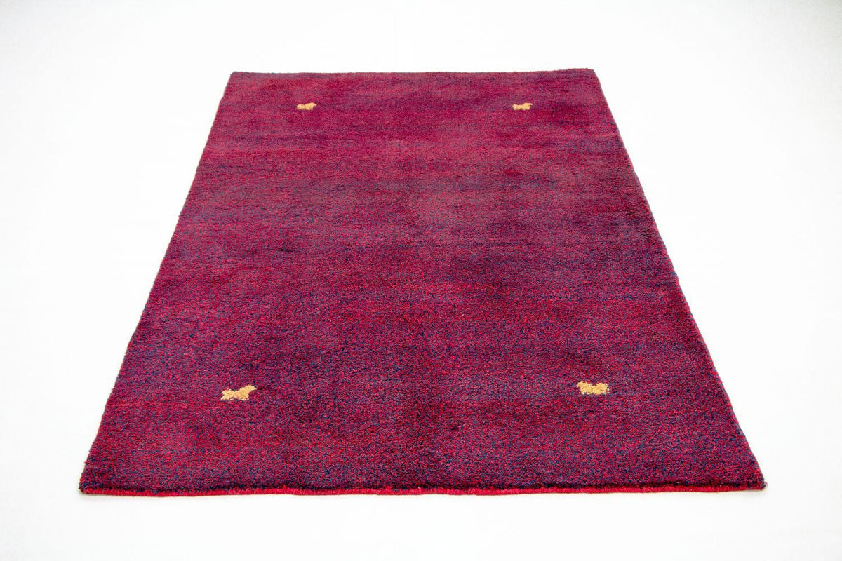 Gabbeh-tæppe - Indus - 205 x 140 cm - pink
