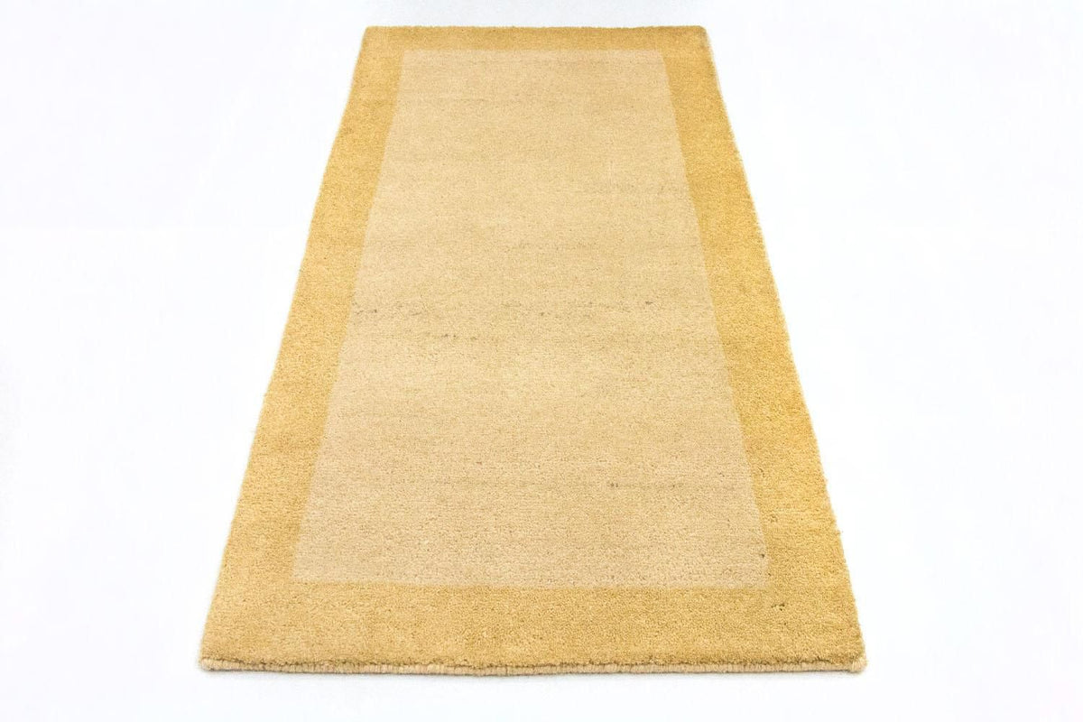 Gabbeh-tæppe - Indus - 140 x 70 cm - beige