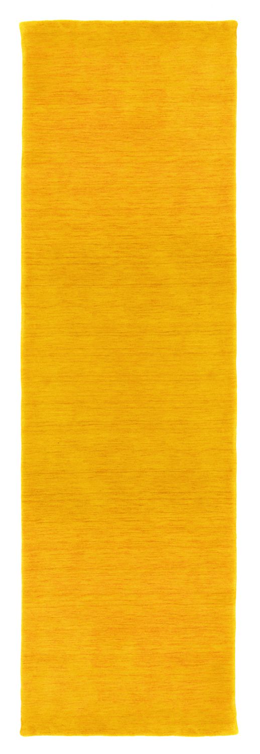 Løber Gabbeh-tæppe - Indus - 200 x 80 cm - guld
