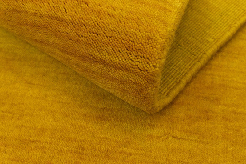 Løber Gabbeh-tæppe - Indus - 200 x 80 cm - guld