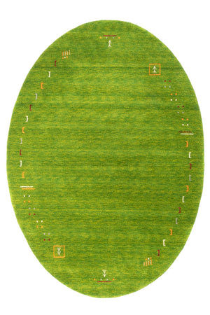 Gabbeh-tæppe - Indus - Fenth - oval