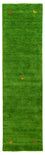 Løber Gabbeh-tæppe - Indus - 200 x 80 cm - grøn