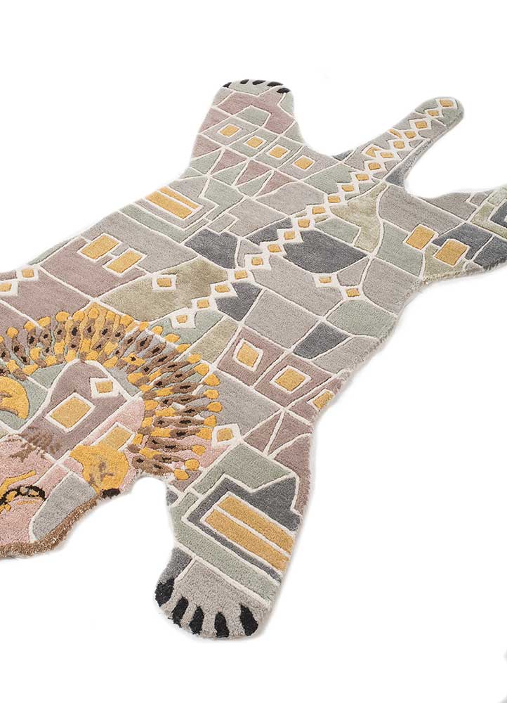 Børnetæppe til børn særlig form - 153 x 90 cm - flerfarvet