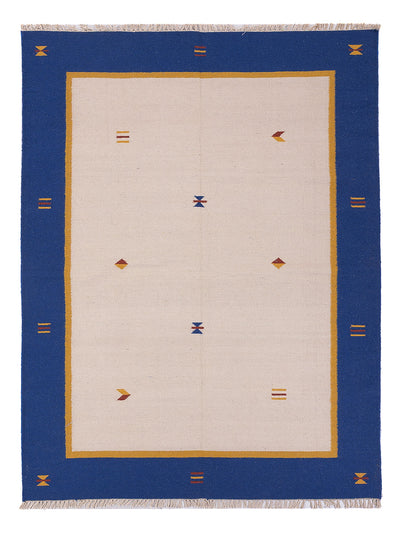 Moderne kilim Tæppe - Uldtæppe