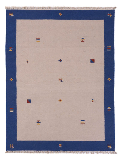 Moderne kilim Tæppe - Uldtæppe