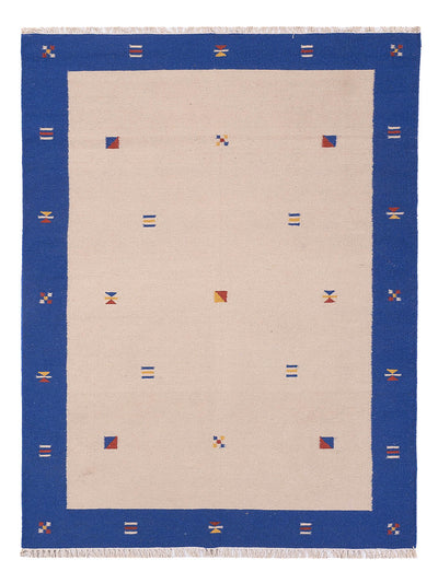 Moderne kilim Tæppe - Uldtæppe