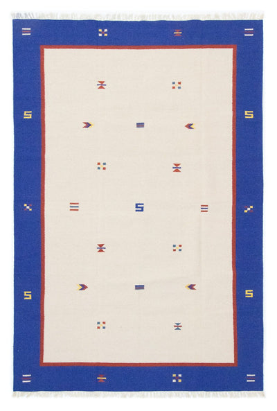 Moderne kilim Tæppe 200x300cm - Uldtæppe
