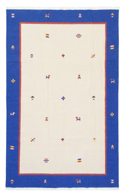 Moderne kilim Tæppe 200x300cm - Uldtæppe