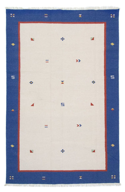 Moderne kilim Tæppe 200x300cm - Uldtæppe