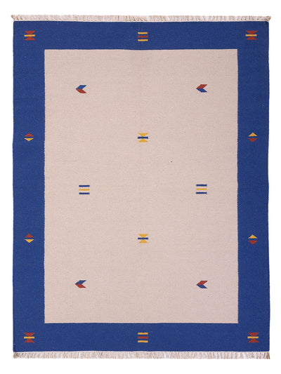 Moderne kilim Tæppe - Uldtæppe