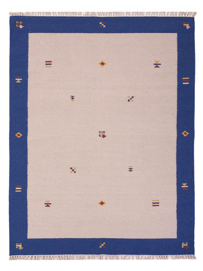 Moderne kilim Tæppe - Uldtæppe