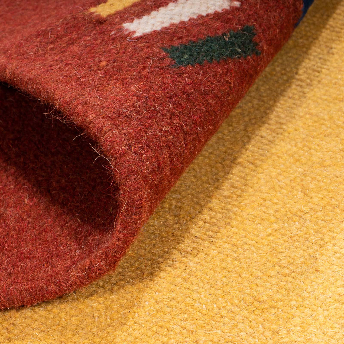 Kelim-tæppe - Trendy - 240 x 170 cm - guld