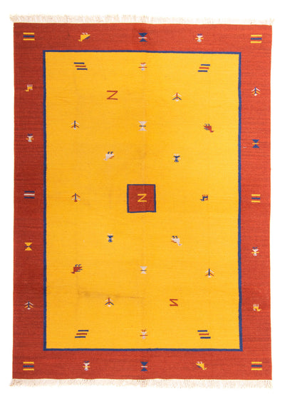 Moderne kilim Tæppe 170x240cm - Uldtæppe