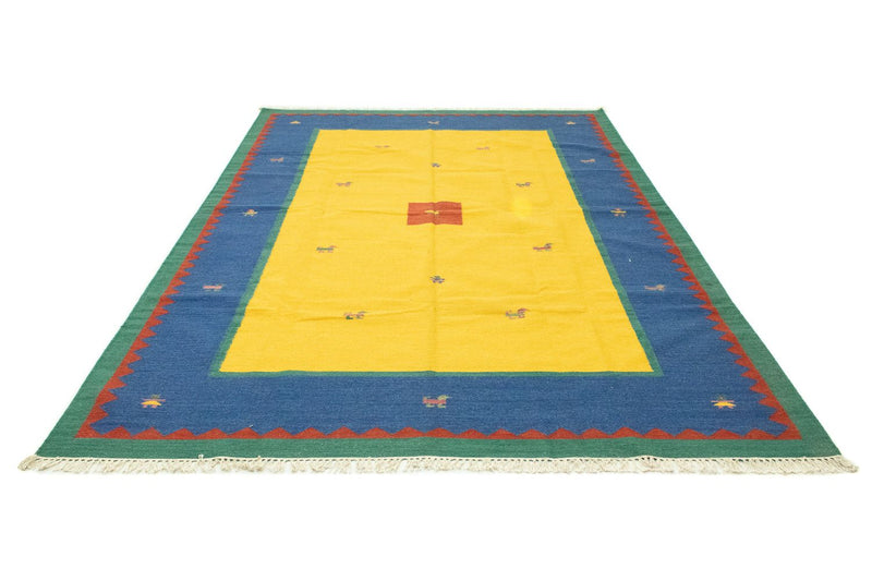 Kelim-tæppe - Trendy - 300 x 200 cm - gul