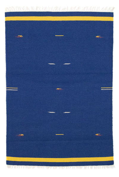 Moderne kilim Tæppe 120x180cm - Uldtæppe