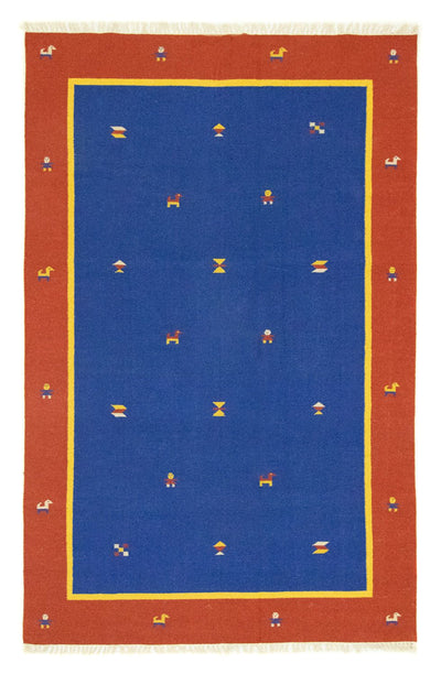 Moderne kilim Tæppe 200x300cm - Uldtæppe