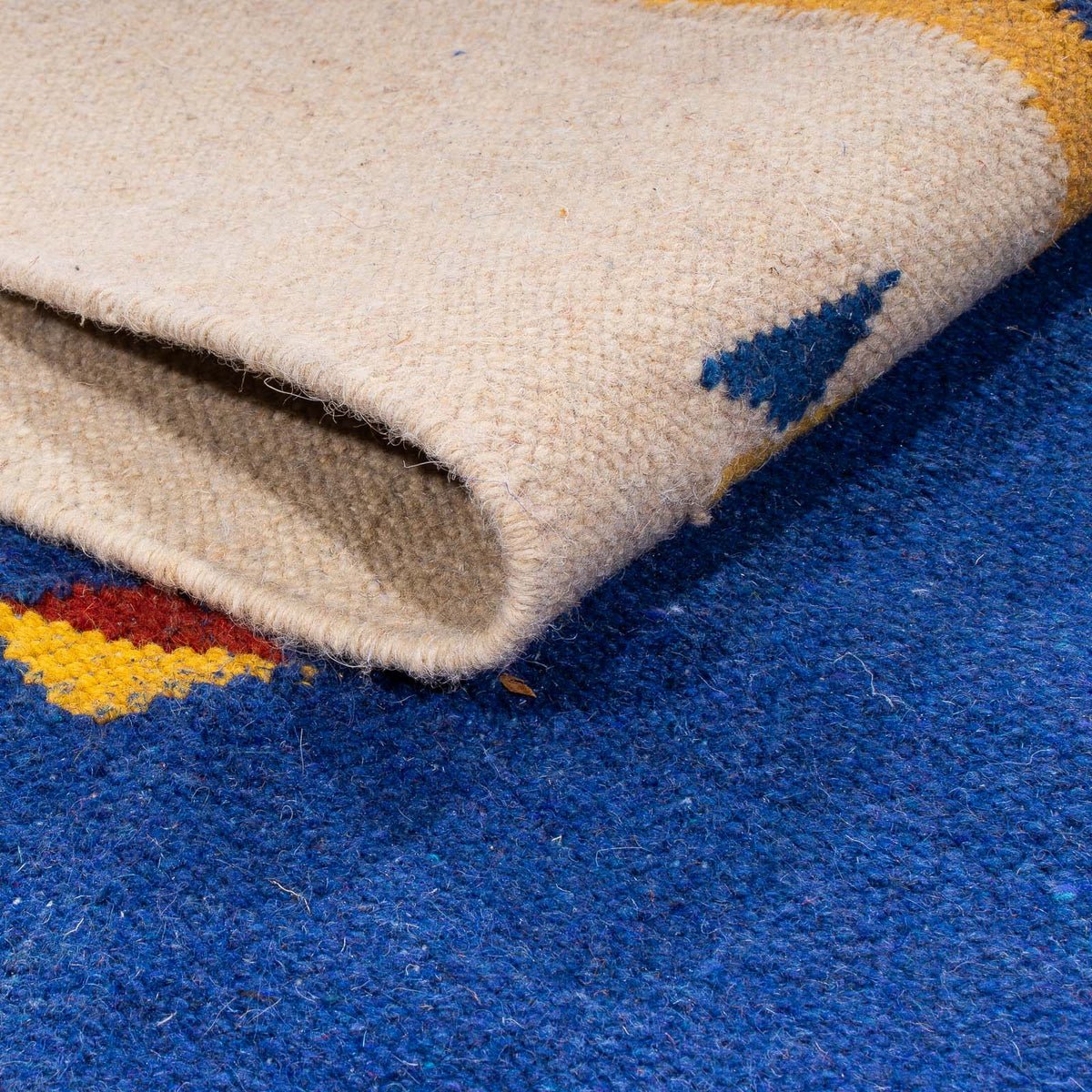 Kelim-tæppe - Trendy - 240 x 170 cm - mørkeblå