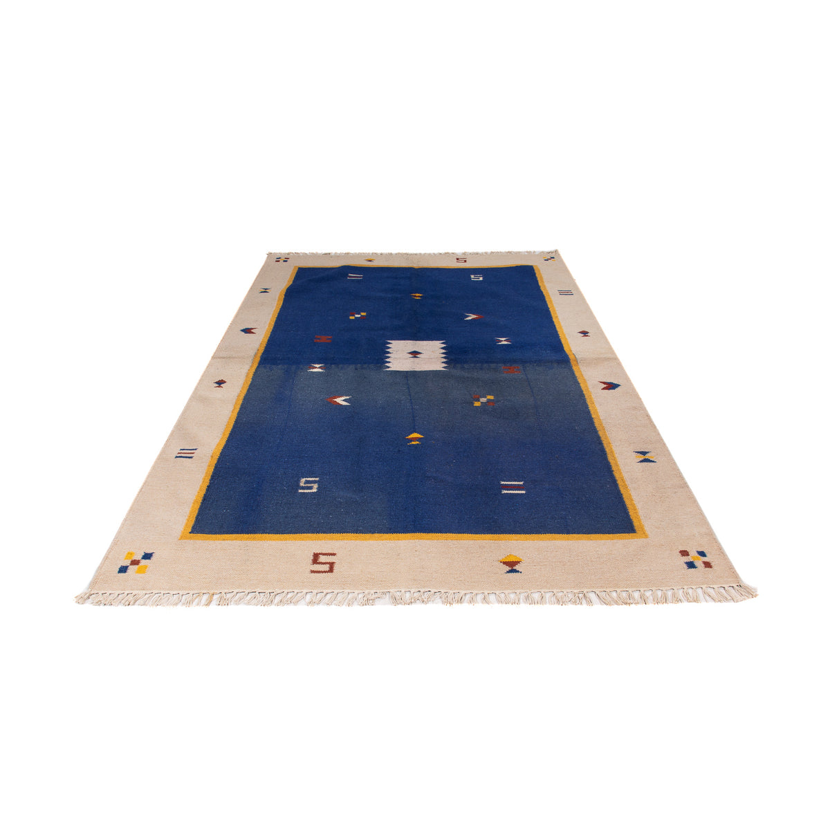 Kelim-tæppe - Trendy - 240 x 170 cm - mørkeblå