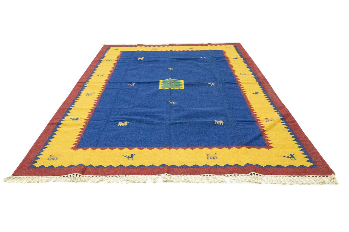 Kelim-tæppe - Trendy - 300 x 200 cm - blå