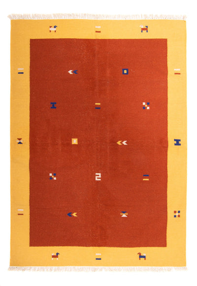 Moderne kilim Tæppe 170x240cm - Uldtæppe