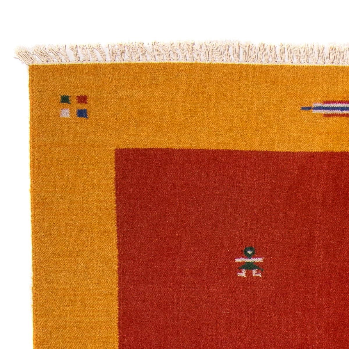 Kelim-tæppe - Trendy - 240 x 170 cm - mørkerød