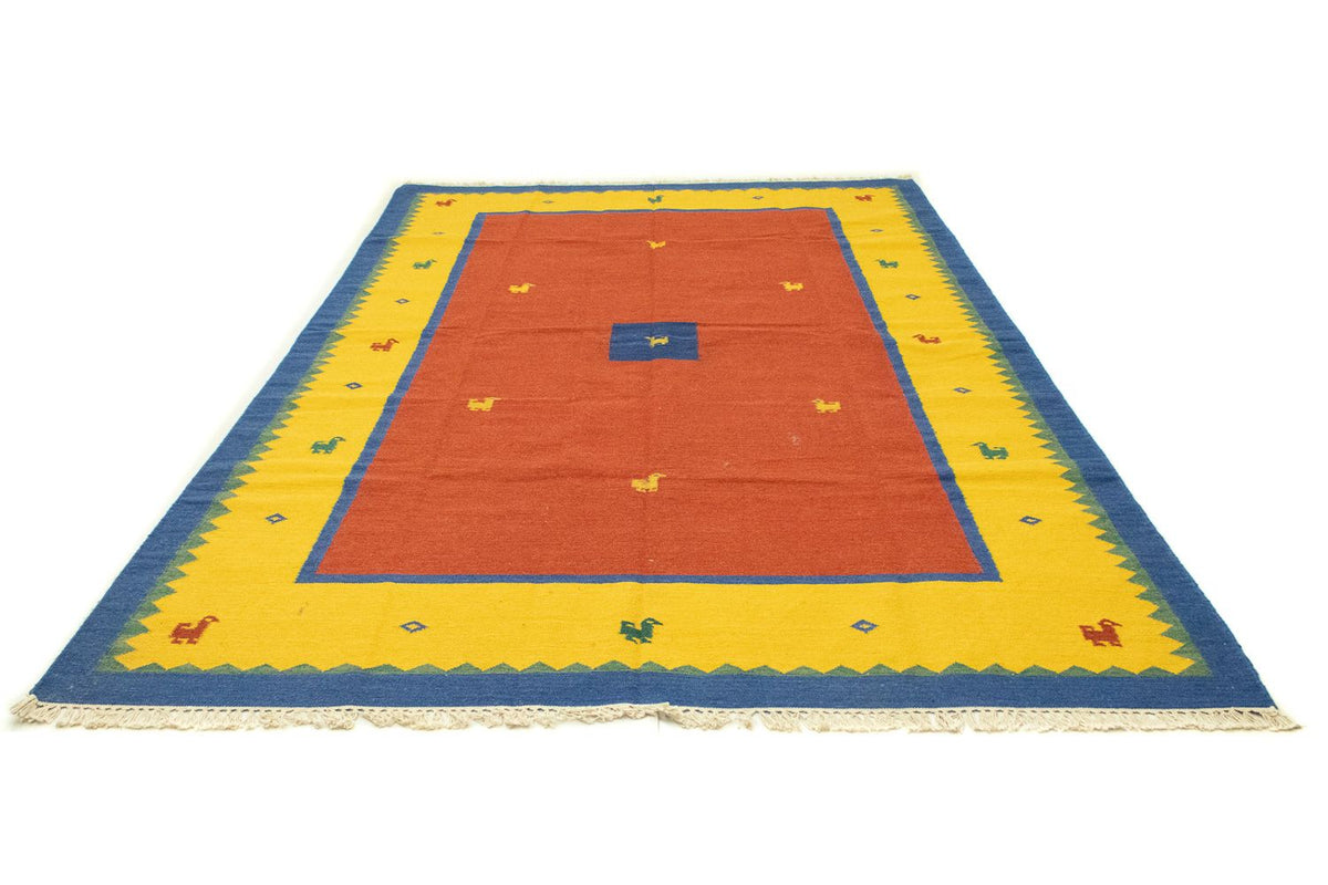 Kelim-tæppe - Trendy - 300 x 200 cm - orange
