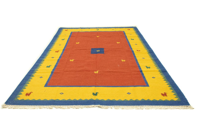 Kelim-tæppe - Trendy - 300 x 200 cm - orange