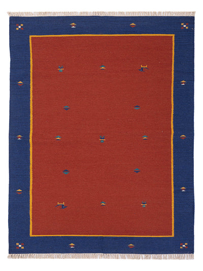 Moderne kilim Tæppe - Uldtæppe