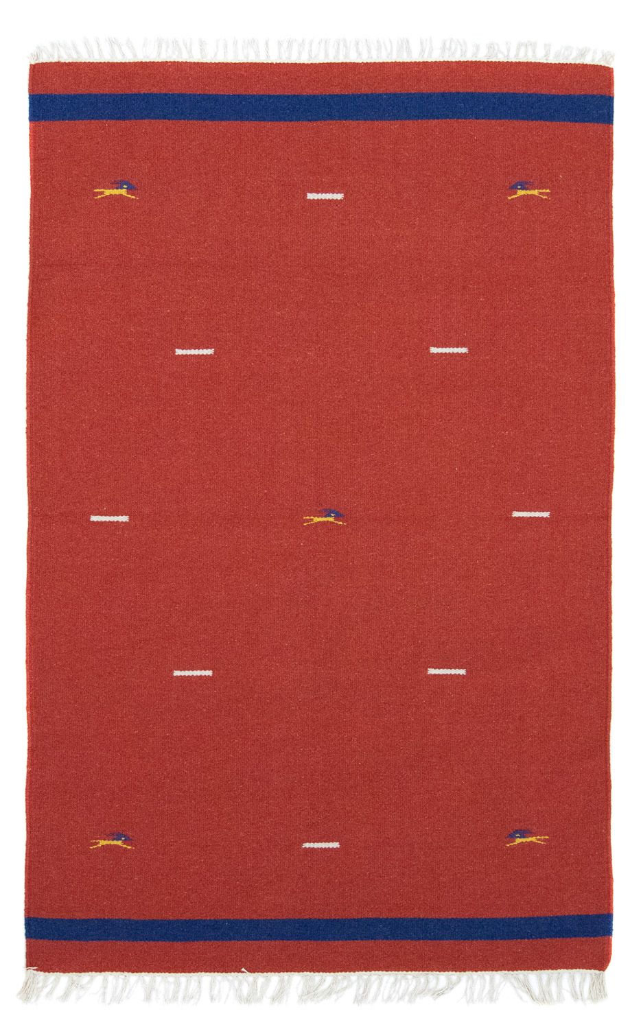 Kelim-tæppe - Trendy - 180 x 120 cm - rød