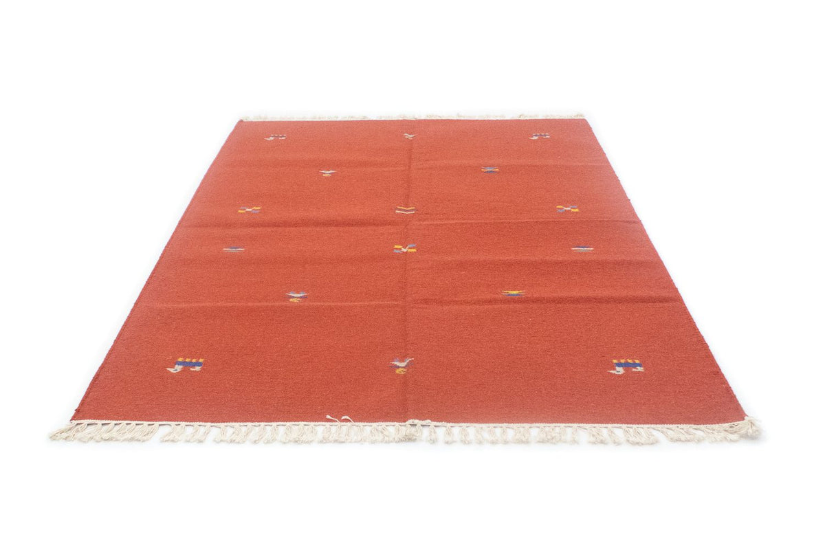 Kelim-tæppe - Trendy - 200 x 140 cm - orange