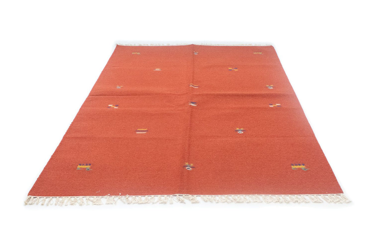 Kelim-tæppe - Trendy - 200 x 140 cm - orange