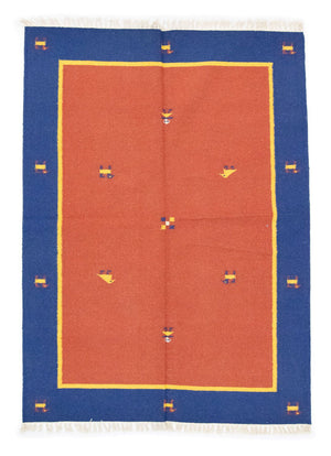 Kelim-tæppe - Trendy - 200 x 140 cm - orange