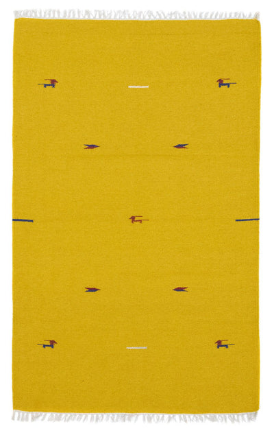 Moderne kilim Tæppe 120x180cm - Uldtæppe