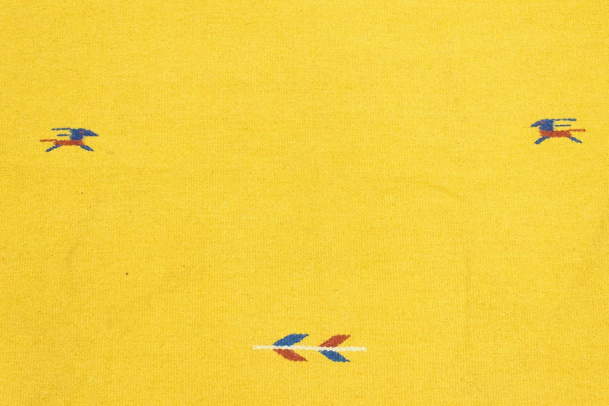 Kelim-tæppe - Trendy - 180 x 120 cm - gul